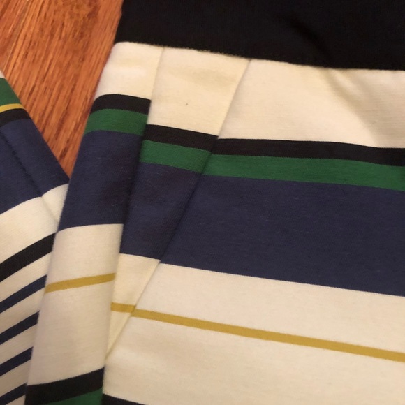 J Crew Bennett Cropped Chino in Multi-stripe pant - Picture 4 of 5